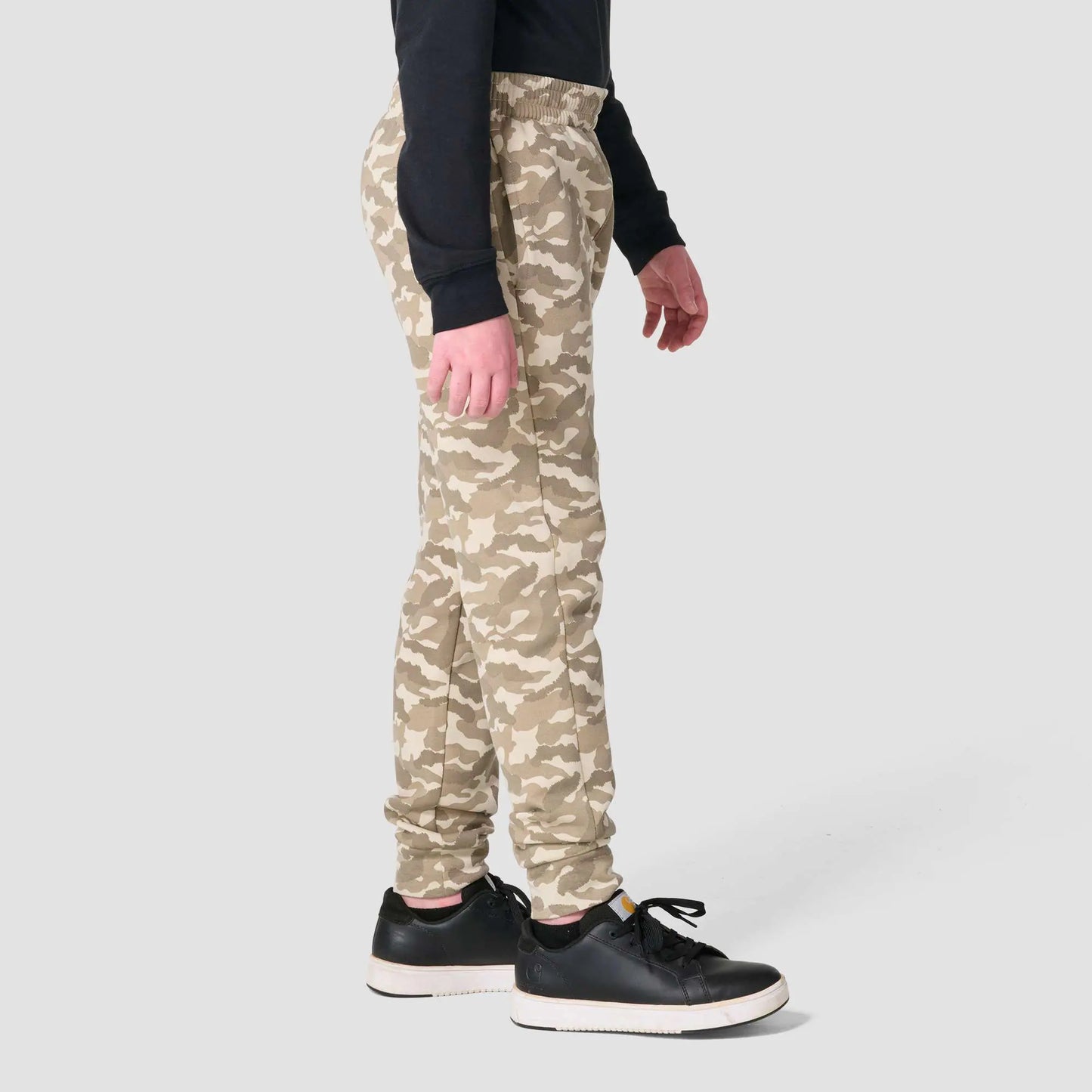 Boys' Elastic Waistband Fleece Camo Printed Sweatpant (Child)