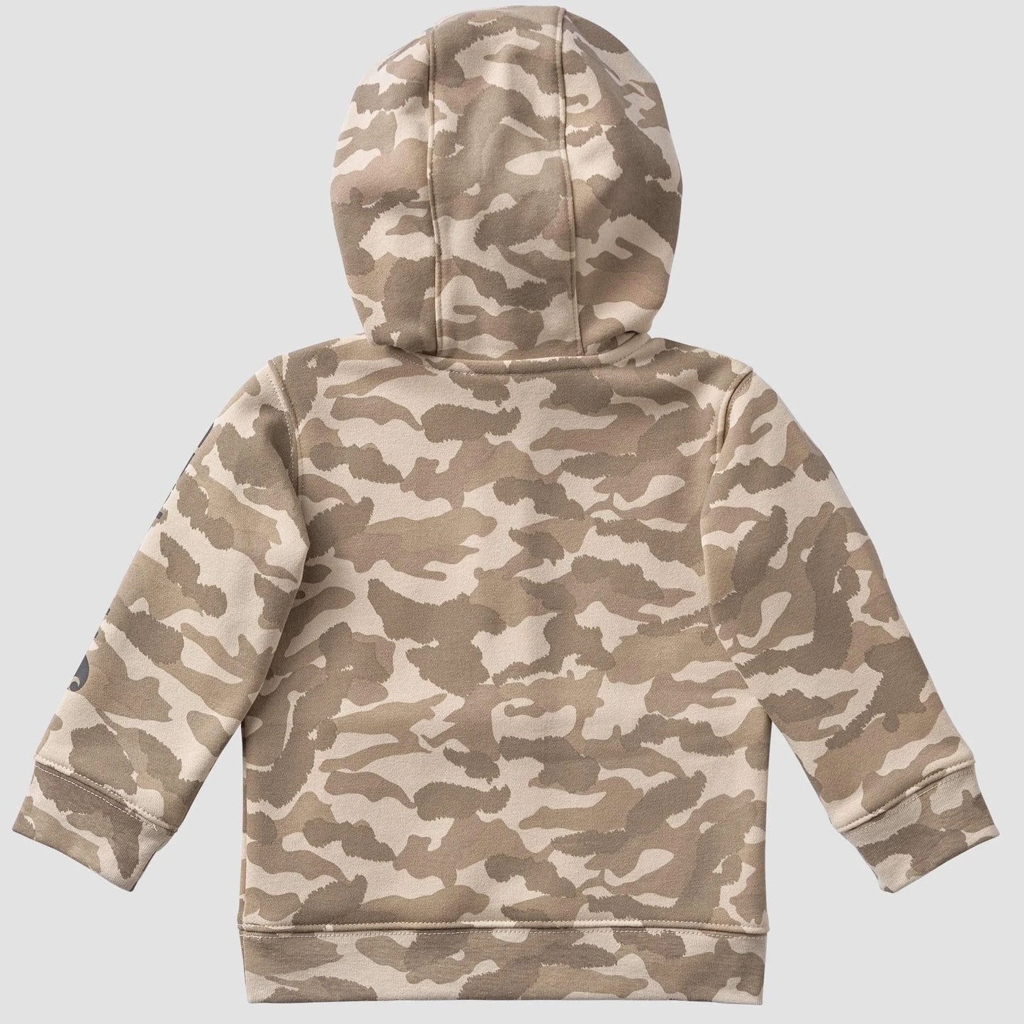 Boys' Long Sleeve Half-Zip Camo Logo Hooded Sweatshirt (Baby/Toddler)