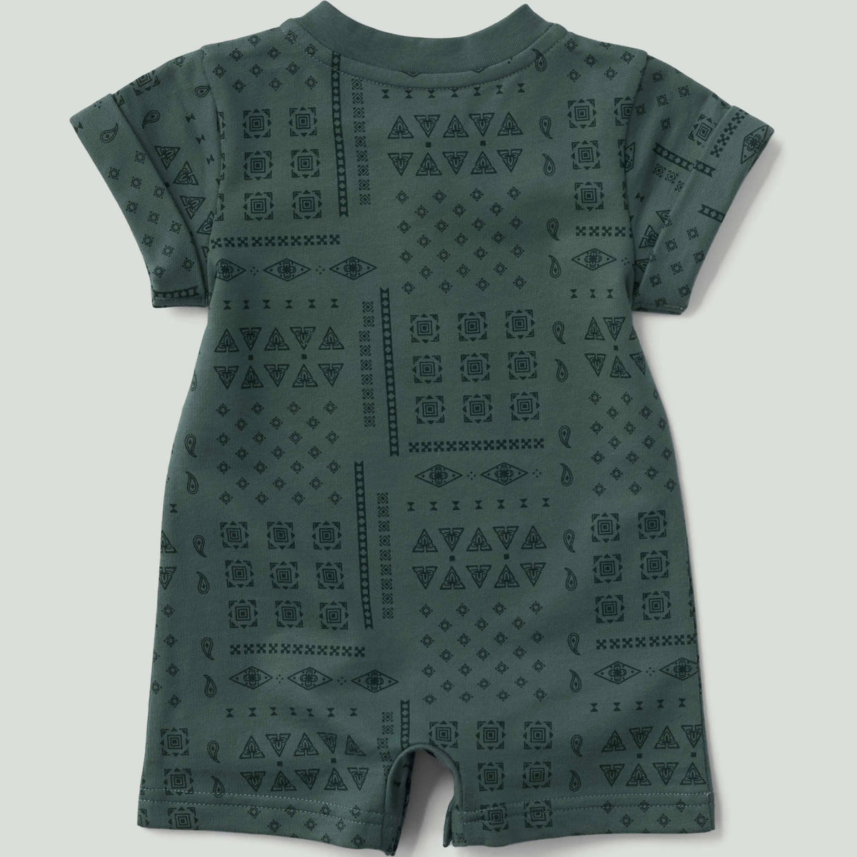 Kids' Short Sleeve French Terry Romper (Baby)