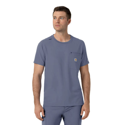 Force Cross-Flex Crew Neck Scrub Top