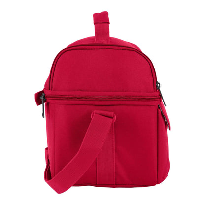 Insulated 12 Can Two Compartment Lunch Cooler