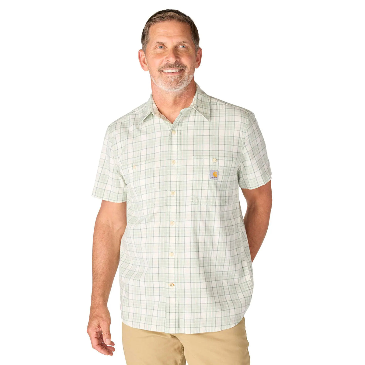 Bozeman Relaxed SS Plaid Shirt