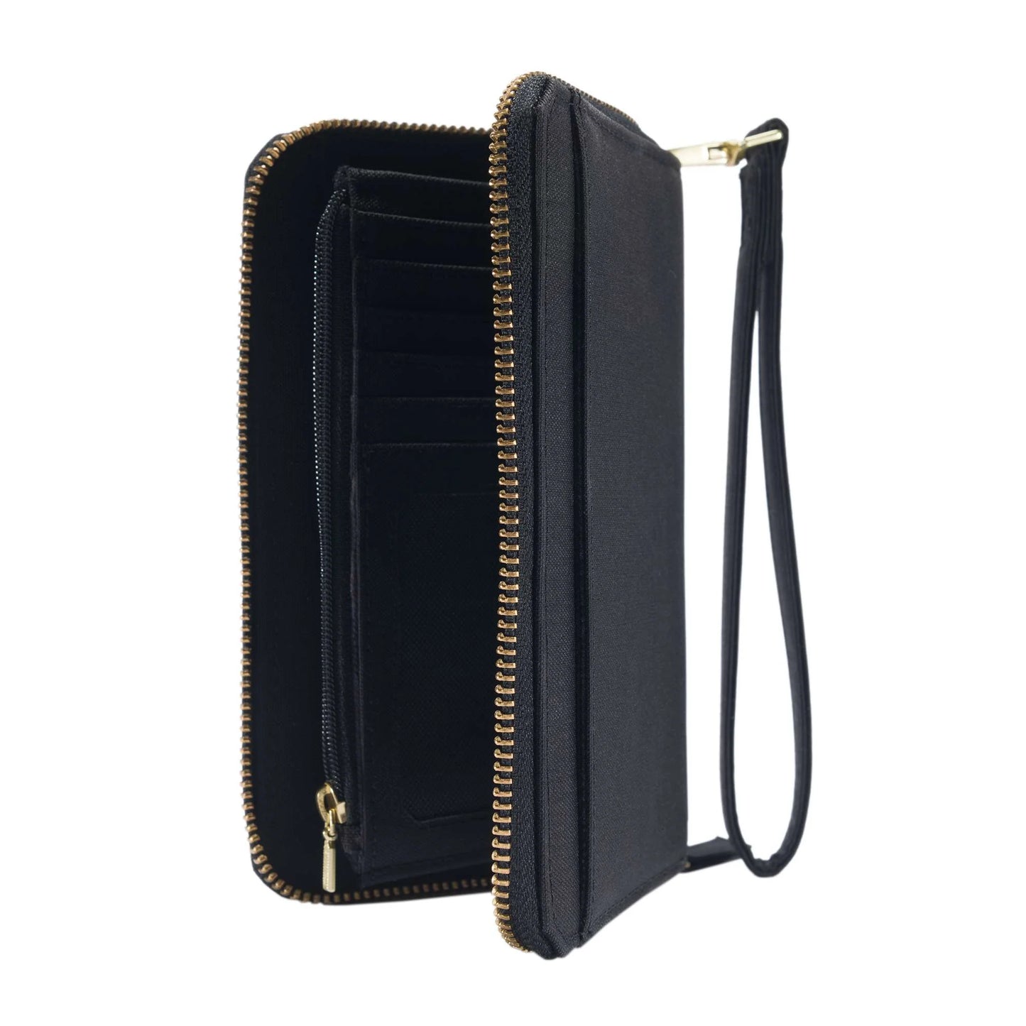 Nylon Duck Lay-Flat Clutch Wallet