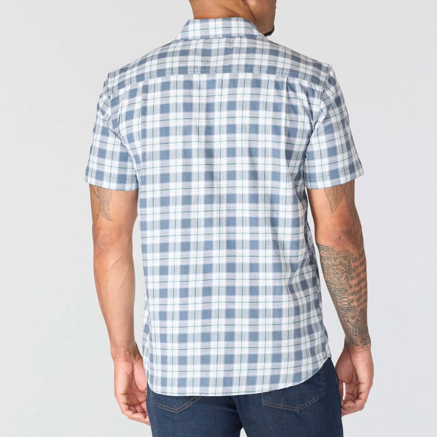 Bozeman Relaxed SS Plaid Shirt
