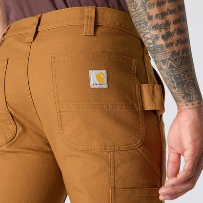 Slim Tapered Rugged Flex™ Duck Double-Front Dungaree