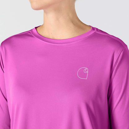 Women's Force Sun Defender™ Relaxed LS Logo T-Shirt