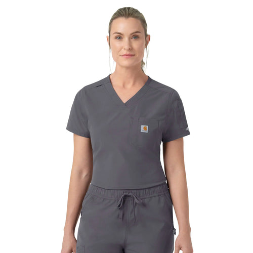 Women's Rugged Flex FLD Tuck-in Scrub Top