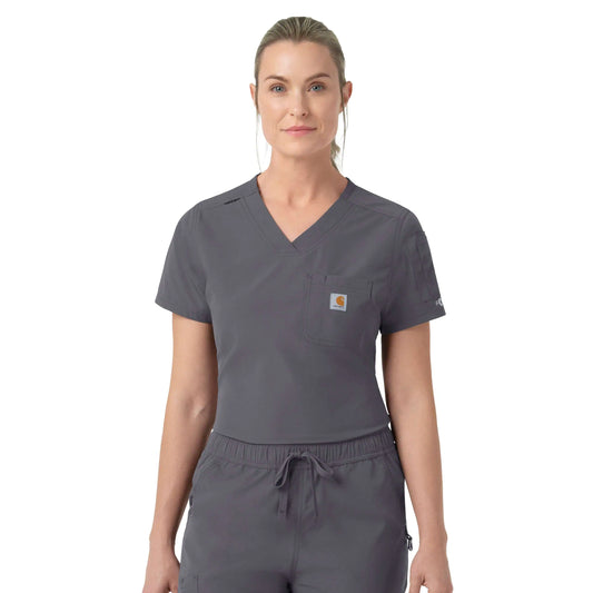Women's Rugged Flex FLD Tuck-in Scrub Top