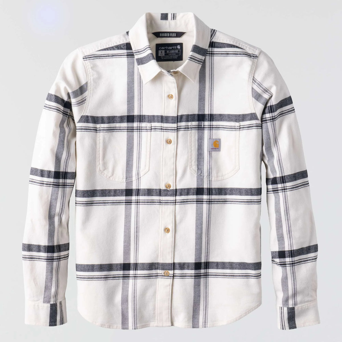 Women's Hamilton Relaxed LS Plaid Shirt