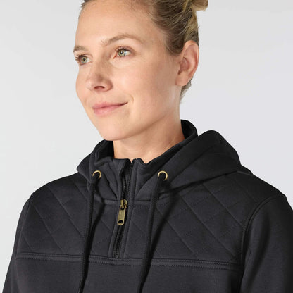 Women's Paxton Quilted 1/4-Zip Sweatshirt