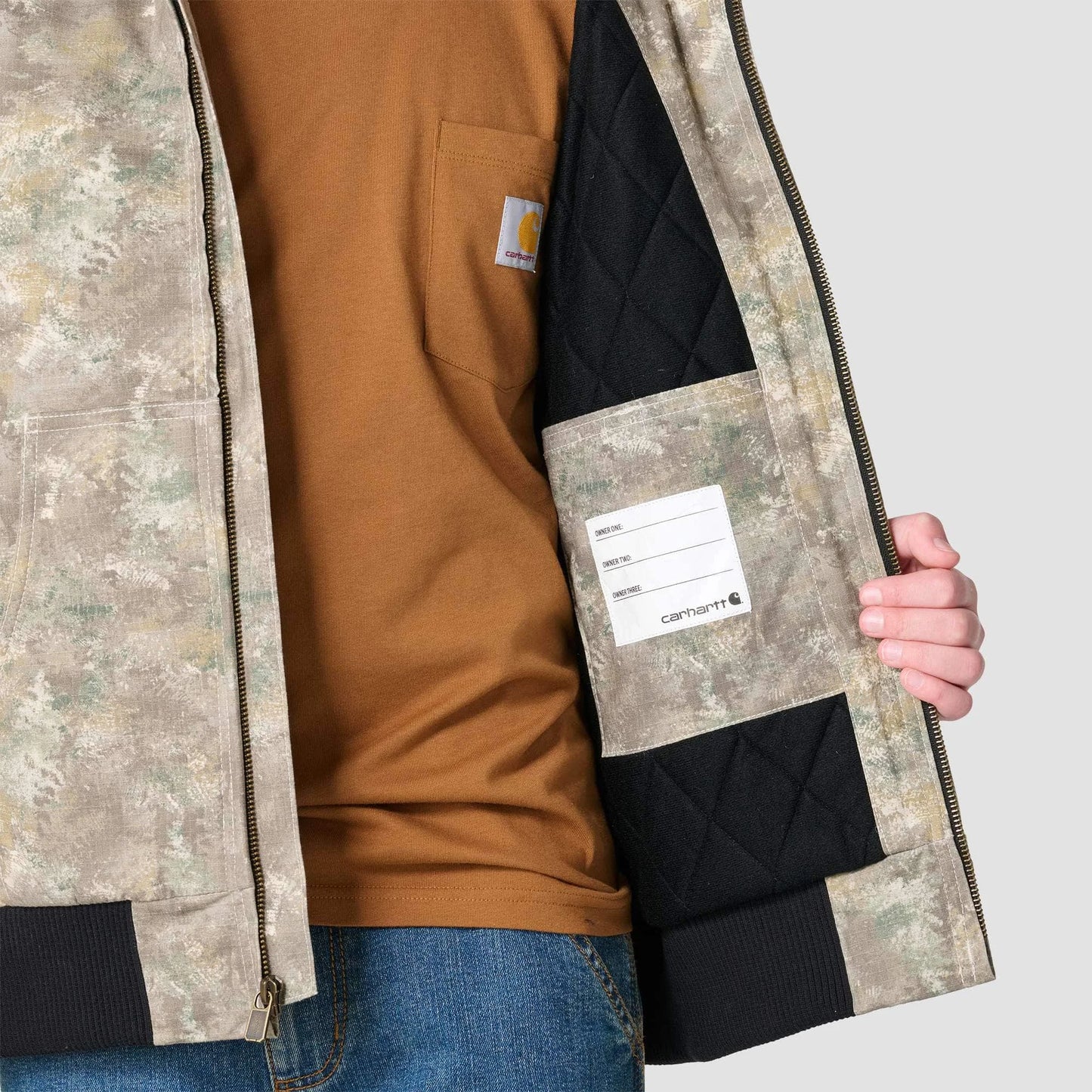 Boys' Canvas Insulated Faded Camo Jacket (Child/Youth)