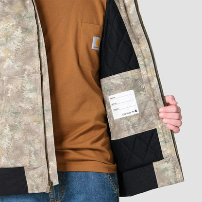 Boys' Canvas Insulated Faded Camo Jacket (Child/Youth)