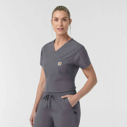 Women's Rugged Flex FLD Tuck-in Scrub Top