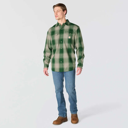 Hubbard Loose LS Plaid Shirt