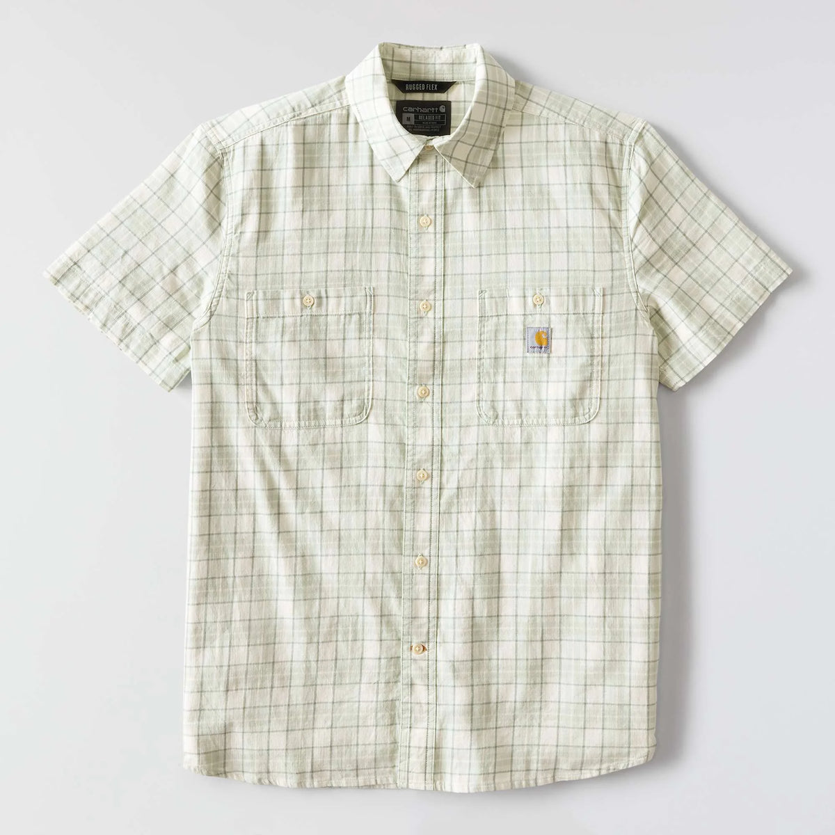 Bozeman Relaxed SS Plaid Shirt