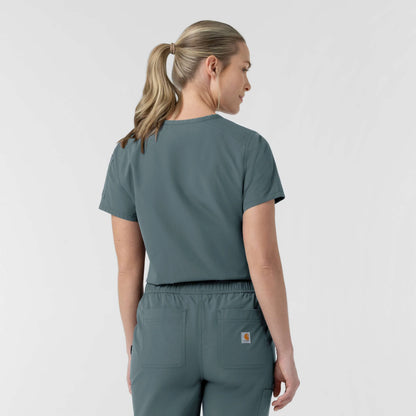 Women's Rugged Flex FLD Tuck-in Scrub Top