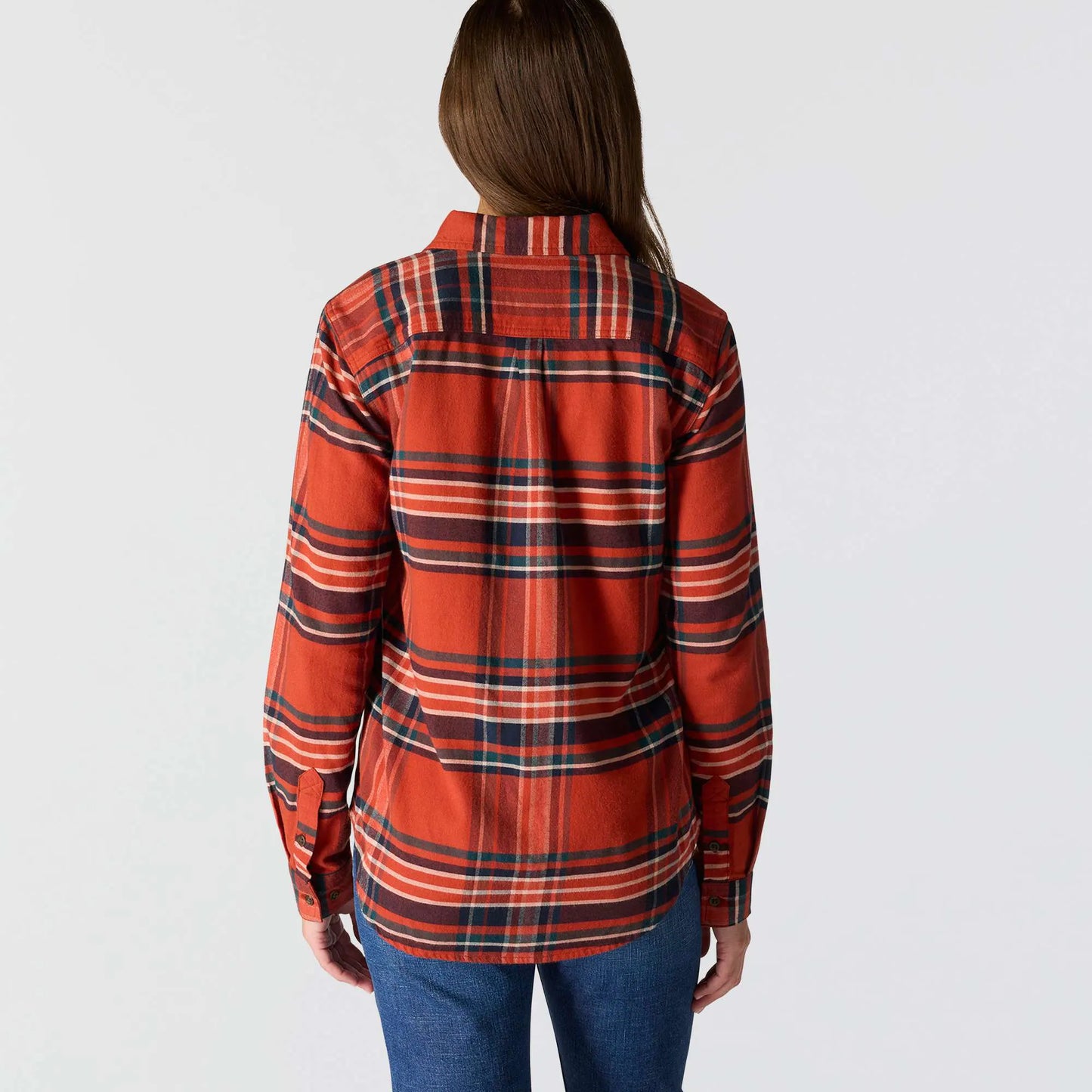 Women's TENCEL™ Fiber Series Relaxed Fit Plaid Shirt