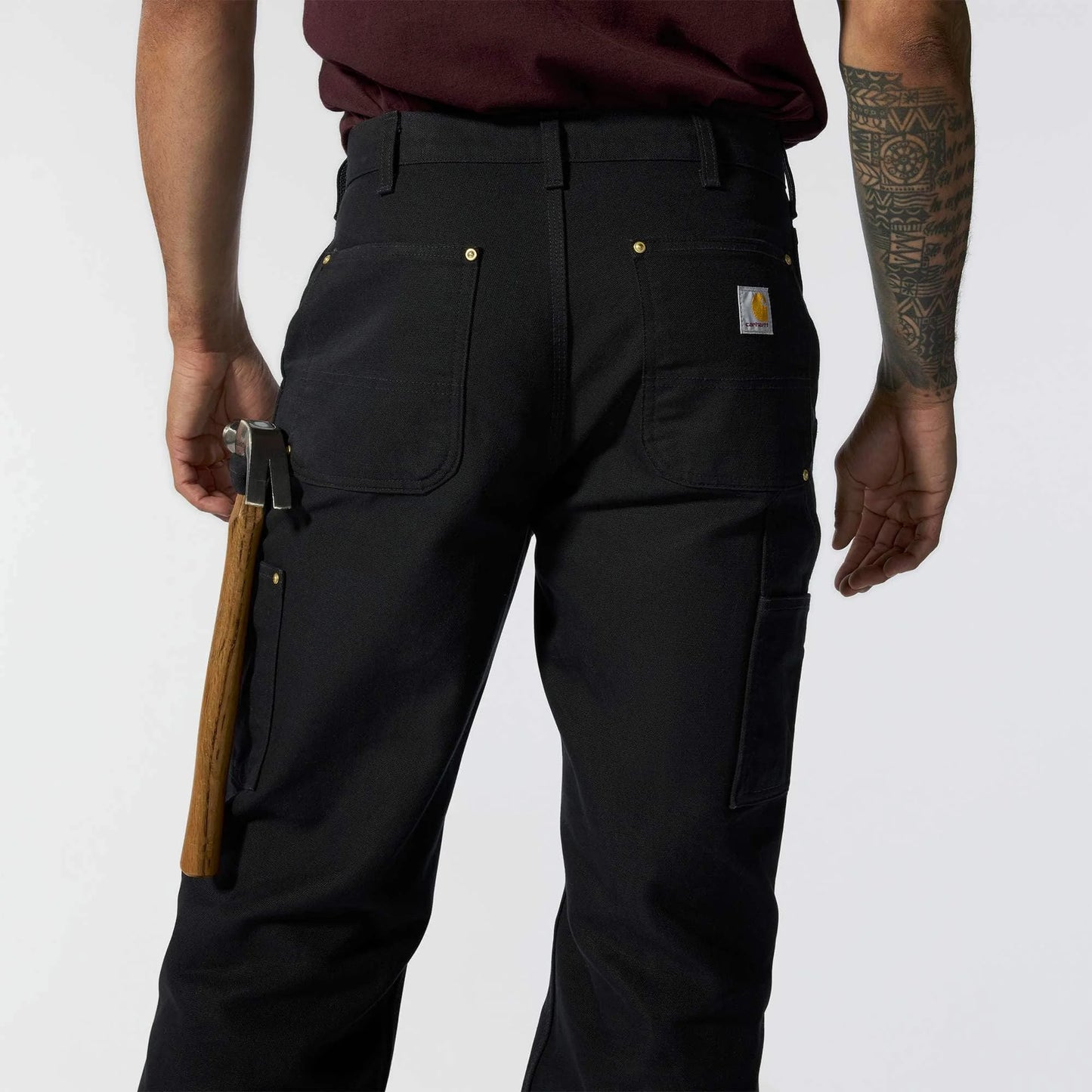 Iconic B01 Firm Duck Double-Front Dungaree