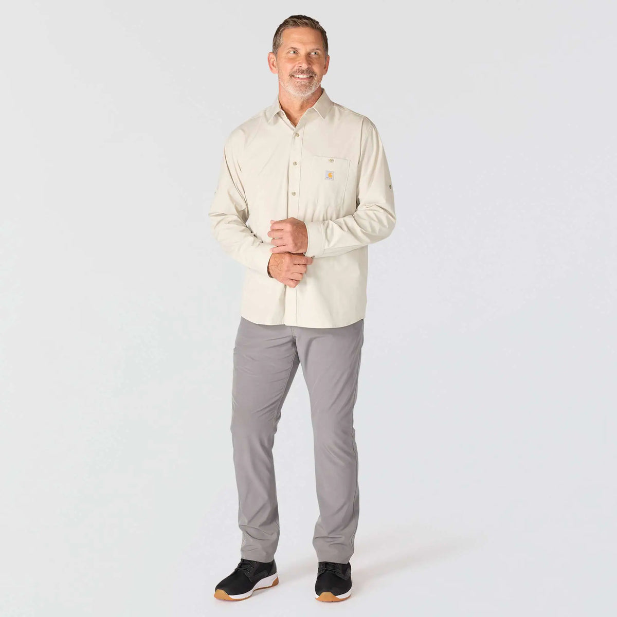 Force Sun Defender™ Woven Relaxed LS Shirt