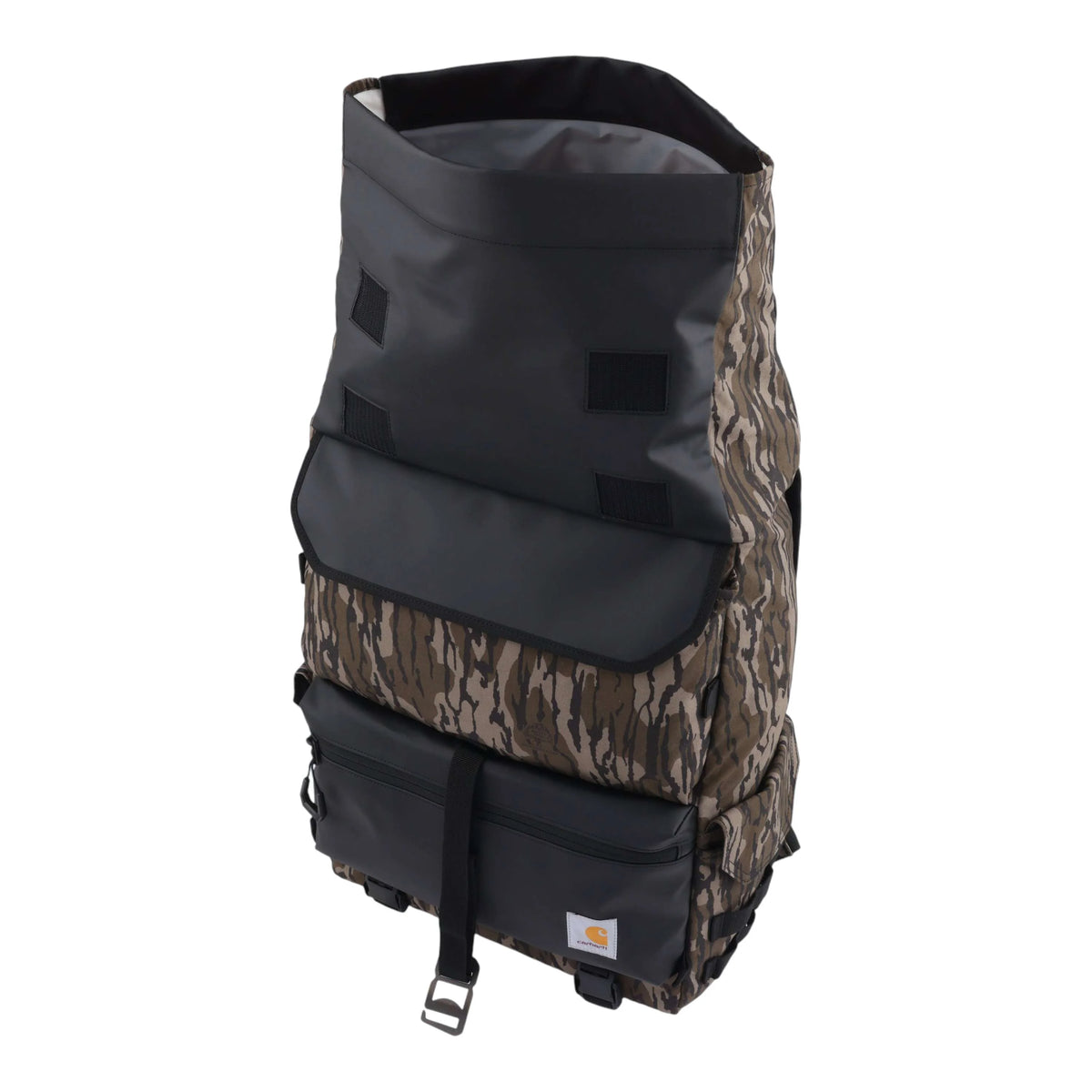 40L Nylon Roll-Top Backpack