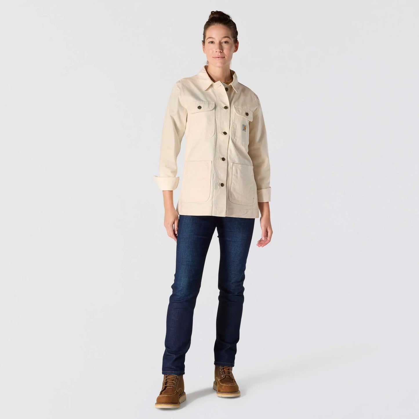 Women's Iconic Stretch Duck Chore Coat