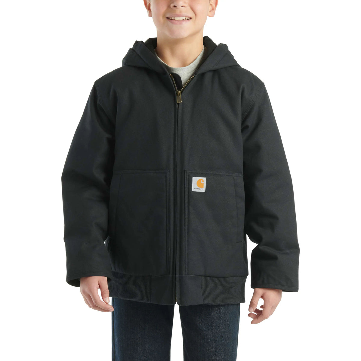 Boys' Flannel Quilt Lined Active Jac (Child/Youth)