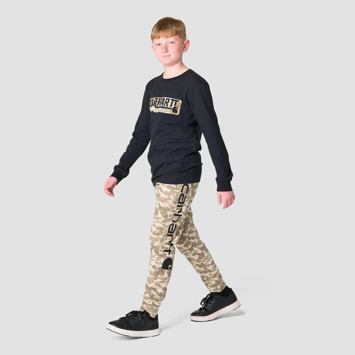 Boys' Elastic Waistband Fleece Camo Printed Sweatpant (Youth)