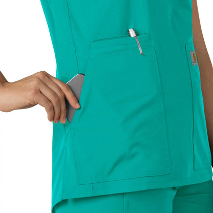 Women's Force Essentials Notch Neck Tunic Scrub Top