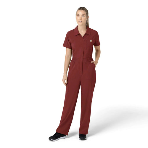 Women's  Force Cross-Flex Short Sleeve Scrub Coverall