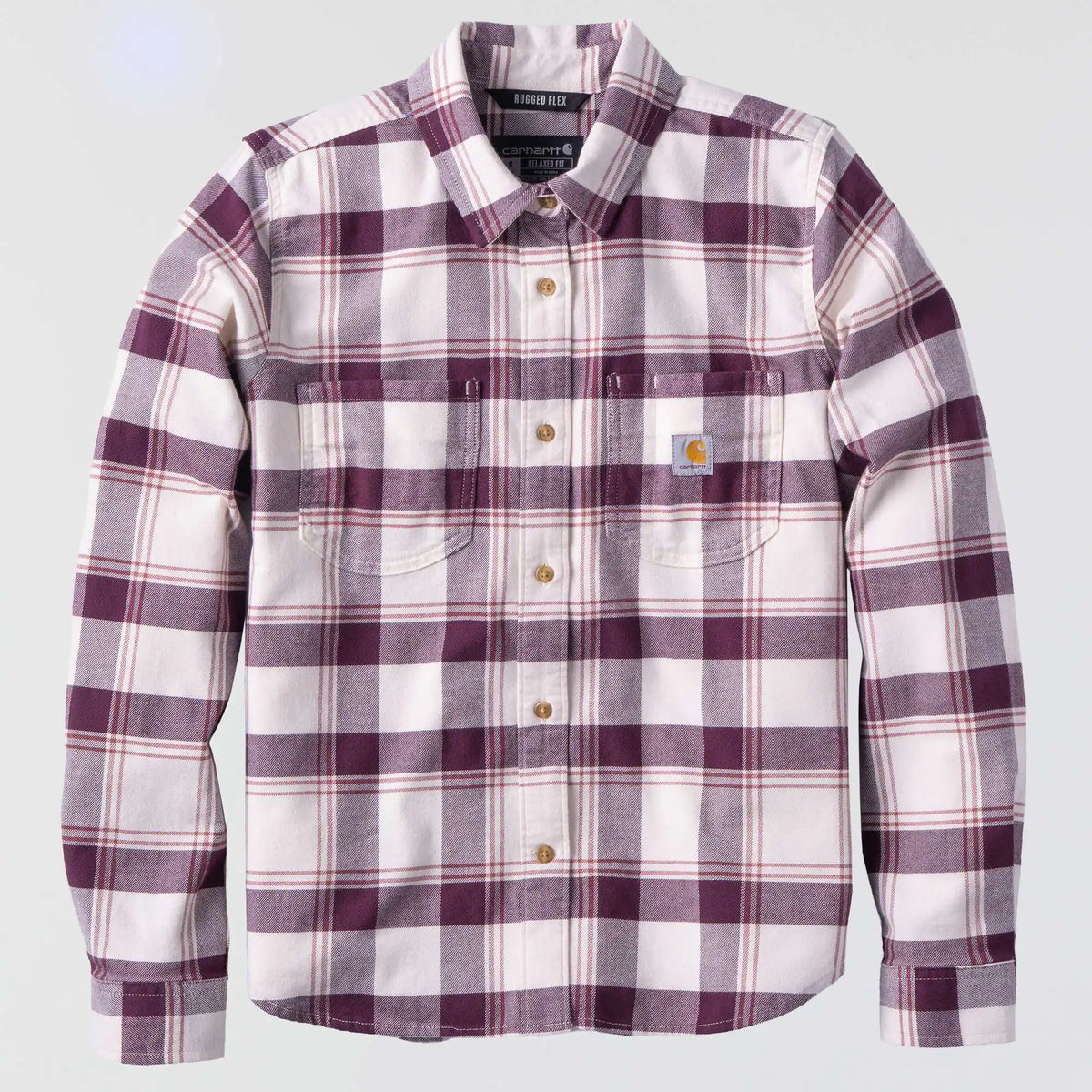 Women's Hamilton Relaxed LS Plaid Shirt
