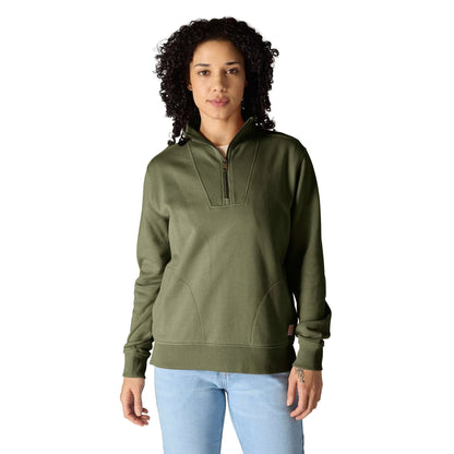 Women's TENCEL™ Fiber Series Half-Zip Sweatshirt