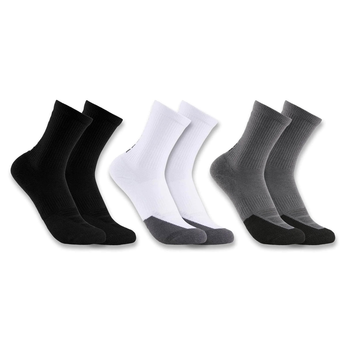 Kids' Force Midweight Logo Crew Sock 3-Pack (Youth)