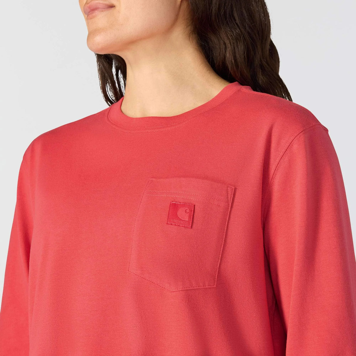 Women's Irvine Loose LS Pocket T-Shirt