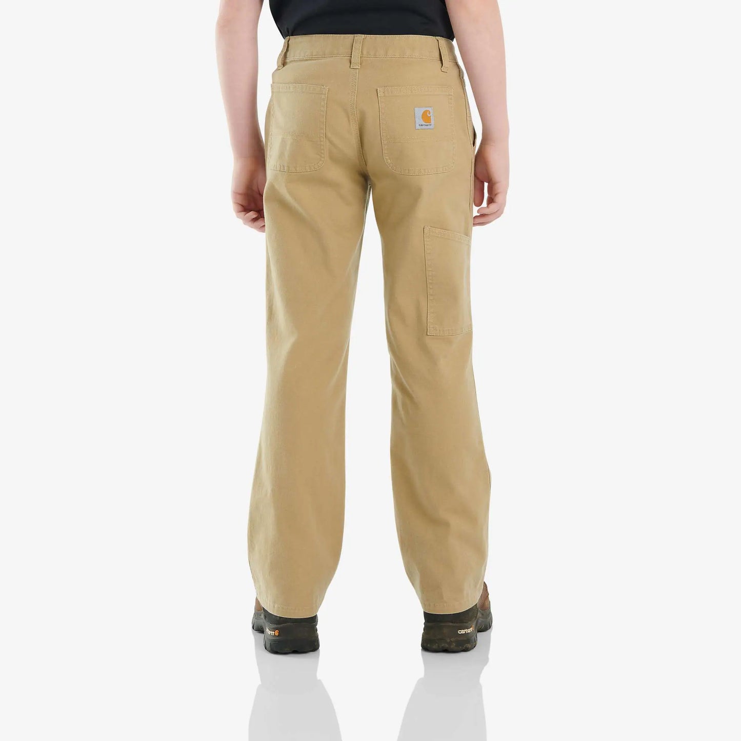 Boys' Rugged Flex® Loose Fit Canvas Utility Boot-Cut Work Pant (Child/Youth)