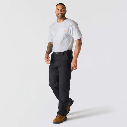 Relaxed Straight Rugged Flex™ Duck Double-Front Dungaree