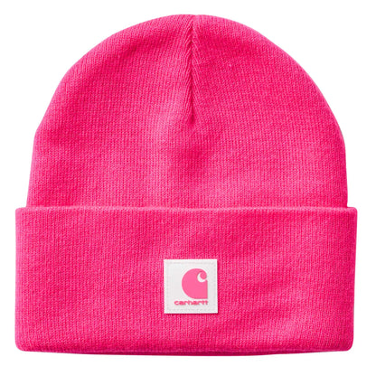 Kids'Rubber Patch Watch Cap Beanie (B/T/C/Y)