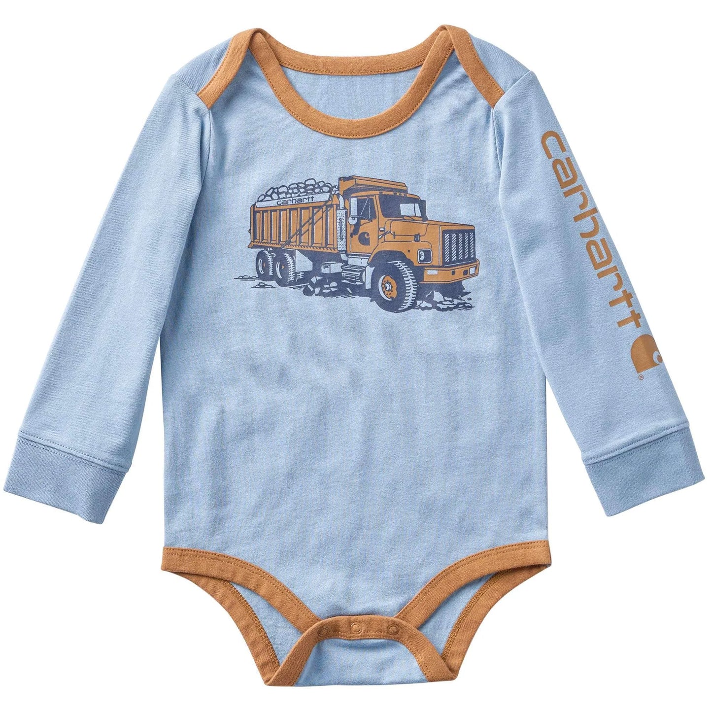 Boys' Long Sleeve Dump Truck Bodysuit (Baby)