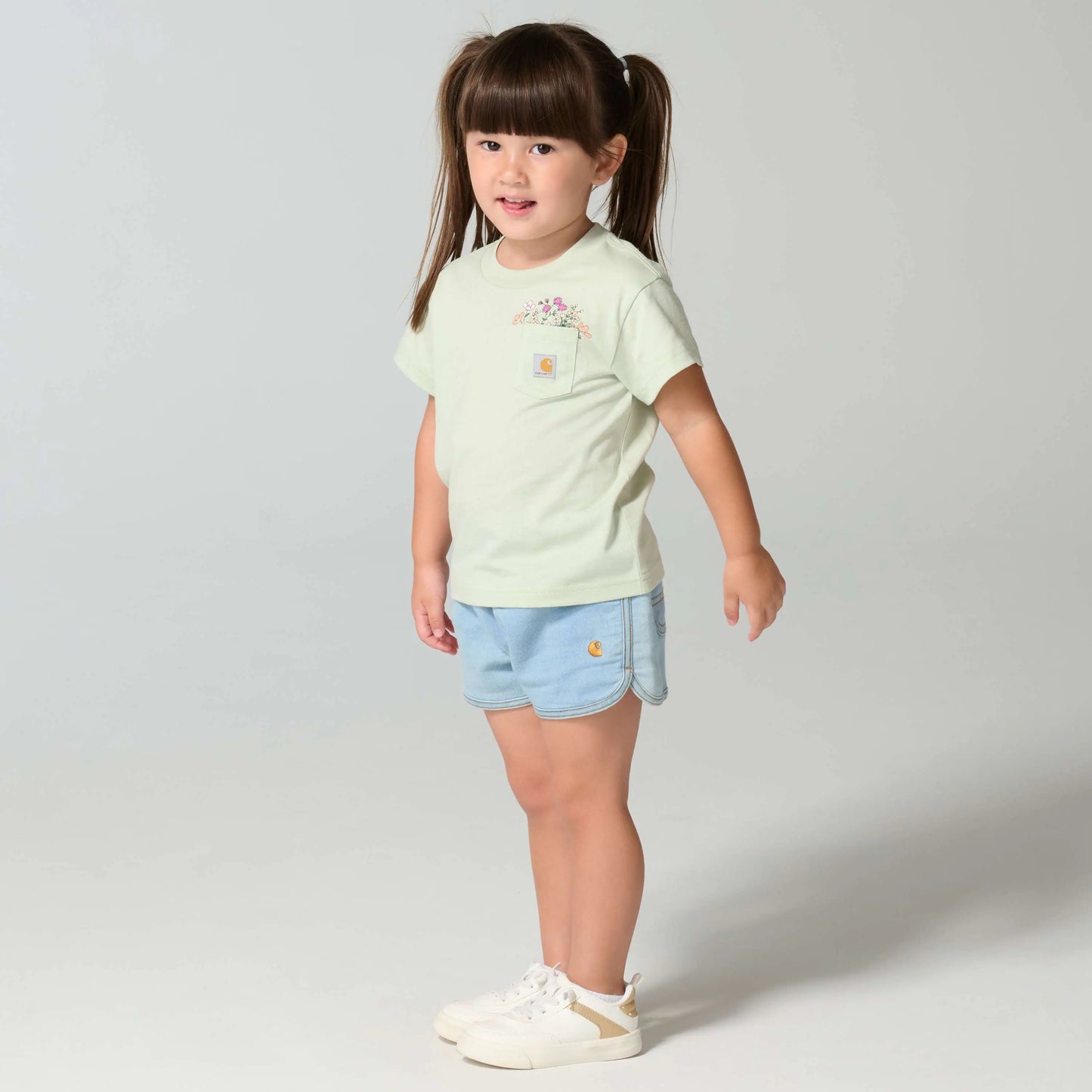 Girls' Short Sleeve Garden Pocket T-Shirt (Child/Toddler/Youth)
