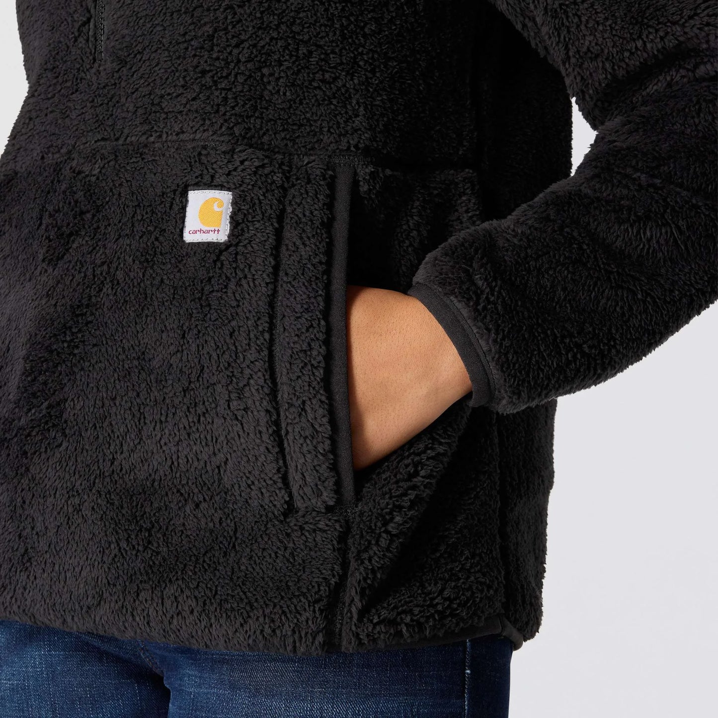 Women's Loose Fit Fleece Pullover - 3 Warmest Rating