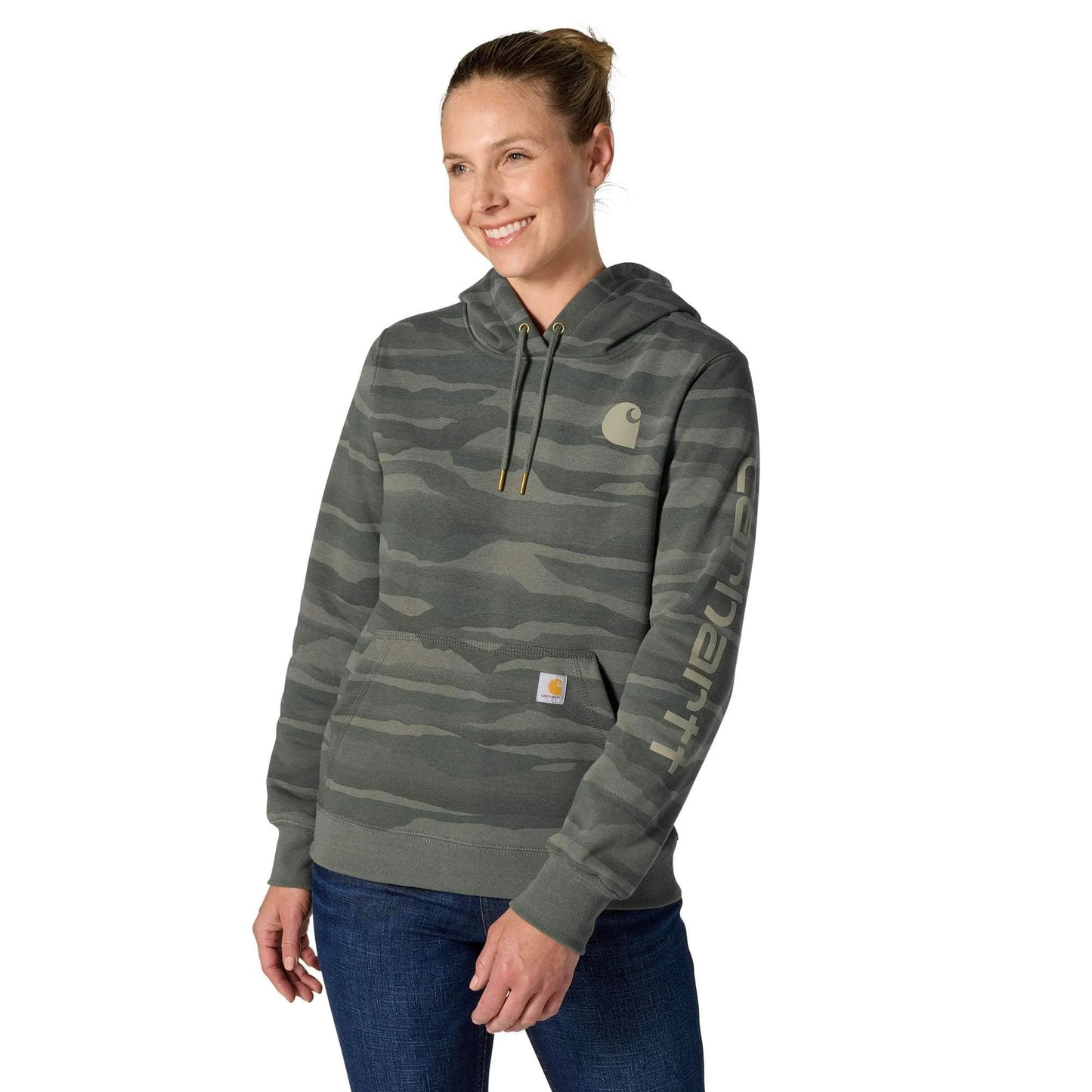 Women's Marquette Landscape Camo Sweatshirt