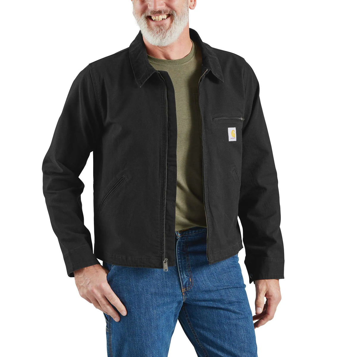 Re-Engineered Rugged Flex® Relaxed Fit Duck Detroit Jacket - 1 Warm Rating