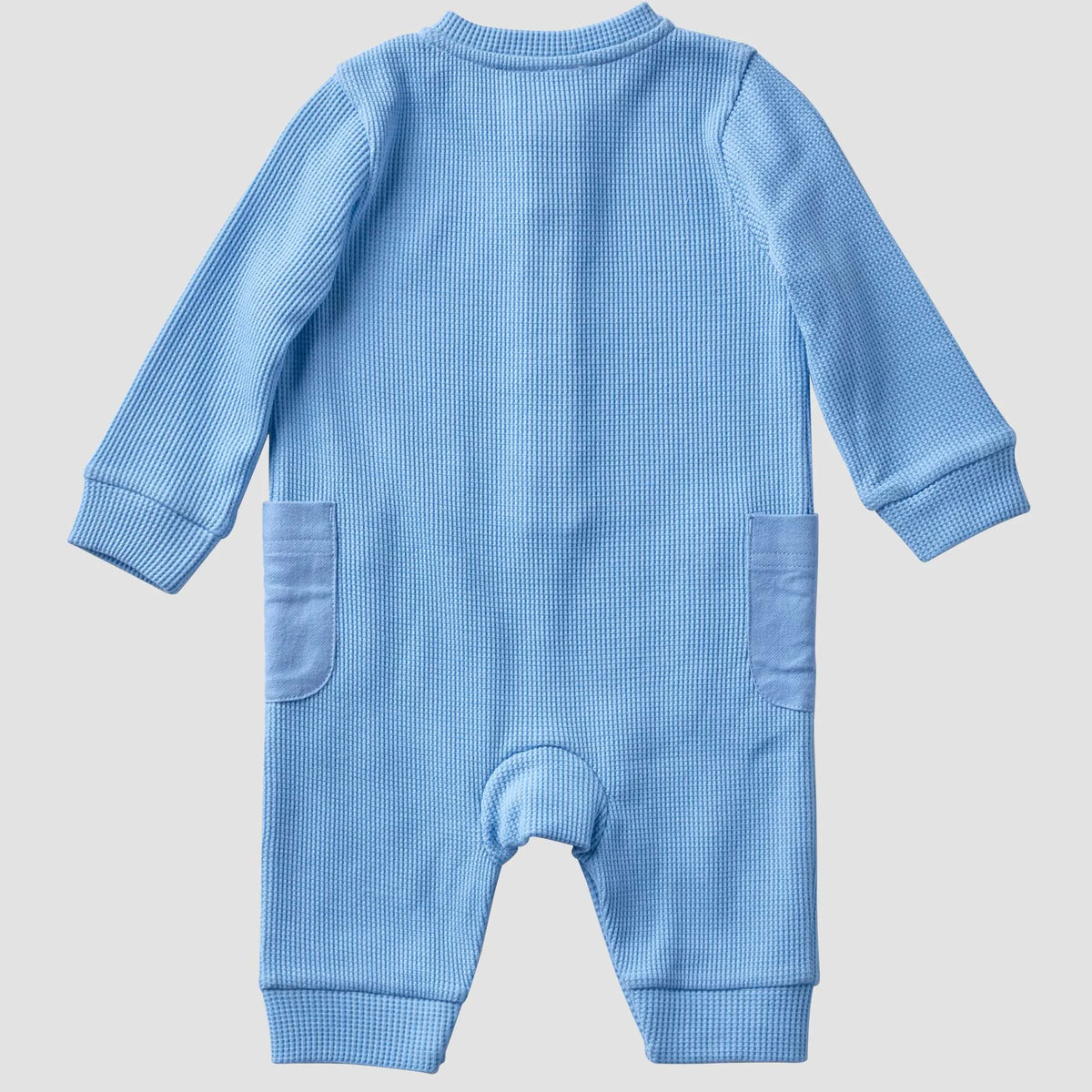 Kids' Long Sleeve Thermal Henley Coverall (Baby)