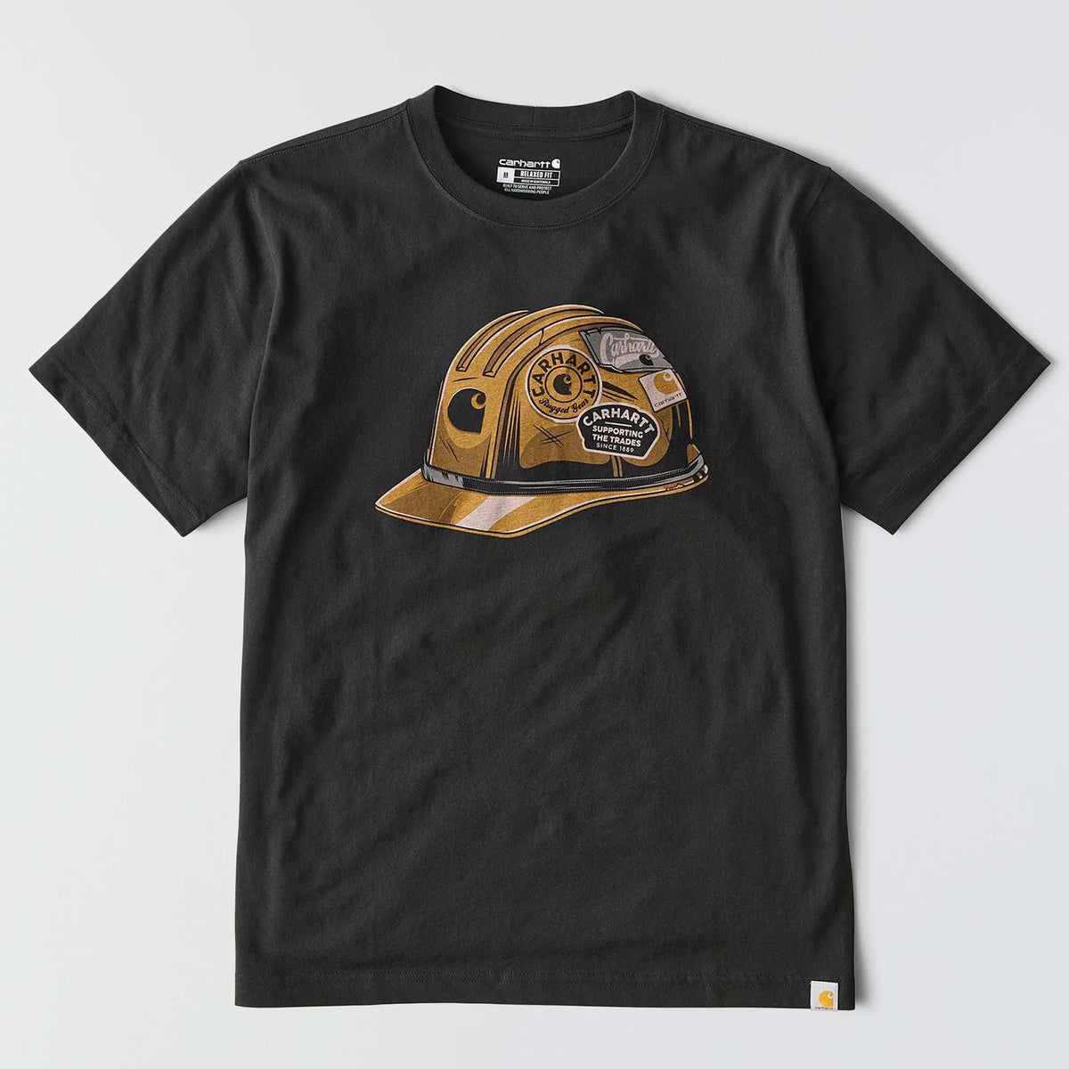 Relaxed Fit Lightweight Short-Sleeve Helmet Graphic T-Shirt