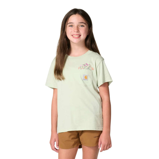 Girls' Short Sleeve Garden Pocket T-Shirt (Child/Toddler/Youth)