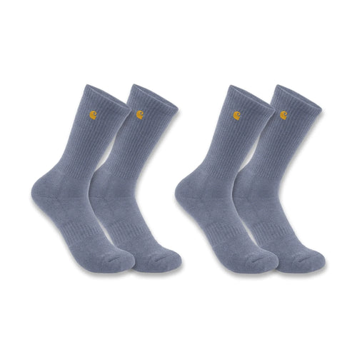 Women's Carhartt Force® Midweight Crew Sock 2-Pack