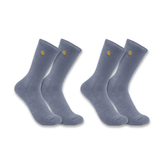 Women's Carhartt Force® Midweight Crew Sock 2-Pack