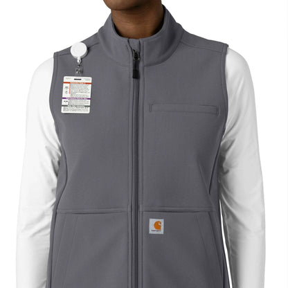 Women's Rugged Flex® Bonded Fleece Scrub Vest