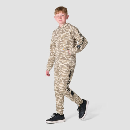 Boys' Long Sleeve Hooded Camo Print Sweatshirt (Child/Youth)