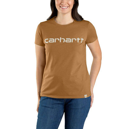 Women's TENCEL™ Fiber Series Relaxed Fit Short-Sleeve Logo T-Shirt