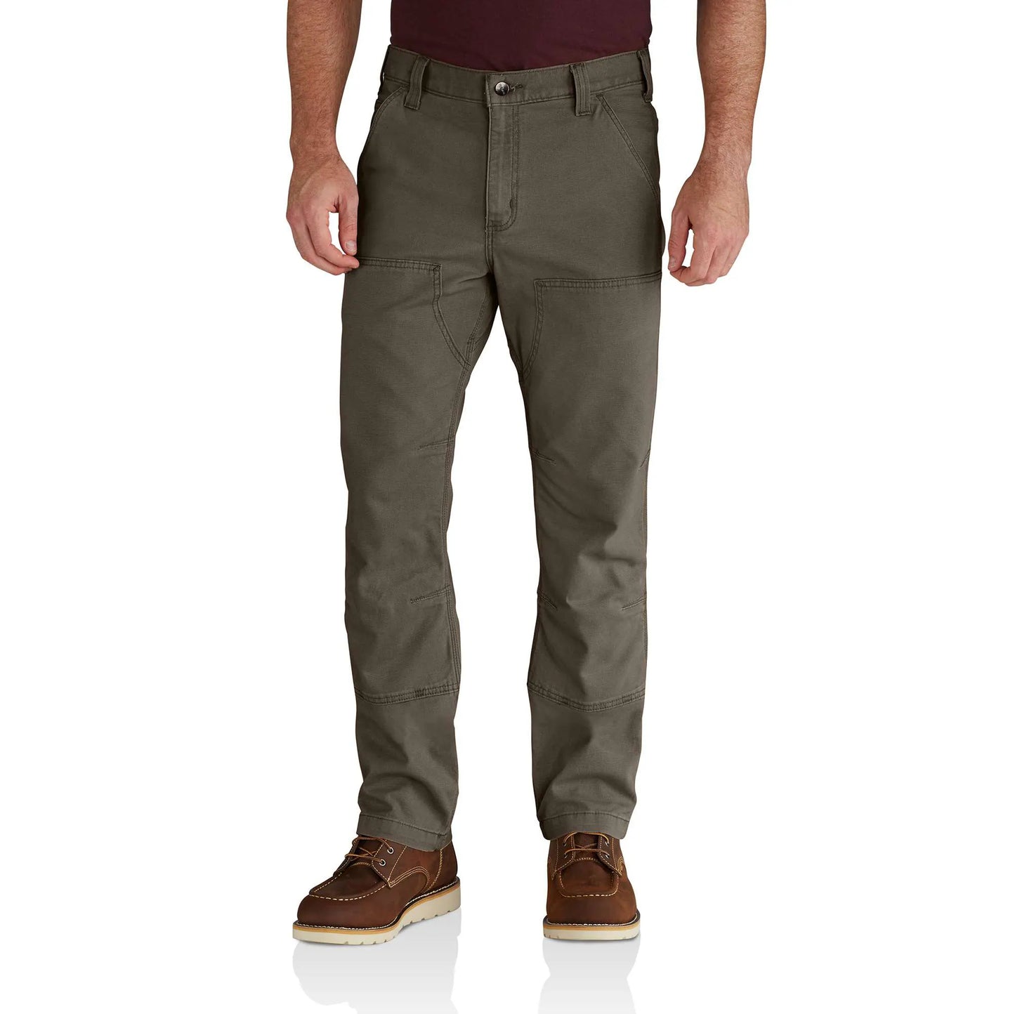Relaxed Straight Rigby Double-Front Dungaree